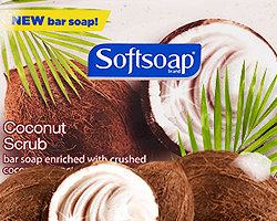 Softsoap Coconut Scrub Bar Soap