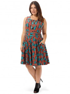 EFFIE'S HEART Dolce Vita Dress In Mariposa Print