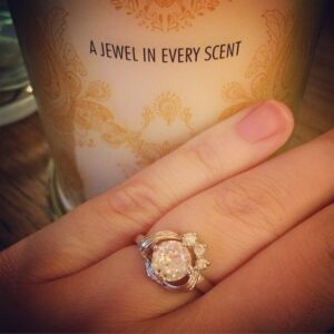 CocoFeed: First ring obtained! Not really my style. Worth $22 according to the site. Fingers crossed for the next candle! No sign of it yet @jewelscent